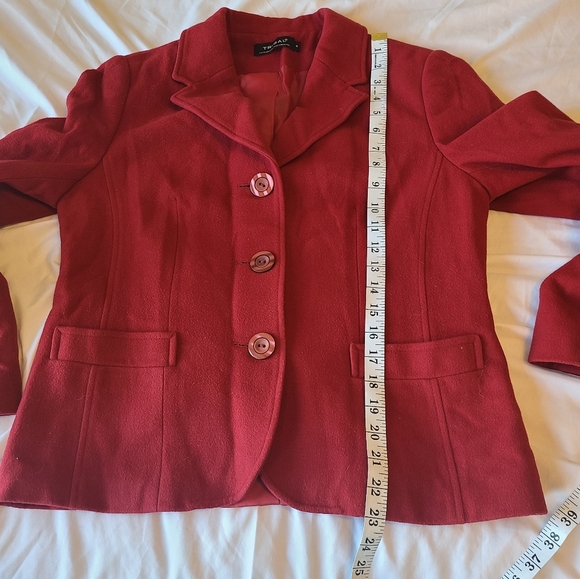 Cashmere & Wool Blend Jacket Coat Blazer by Tribal - Picture 7 of 11